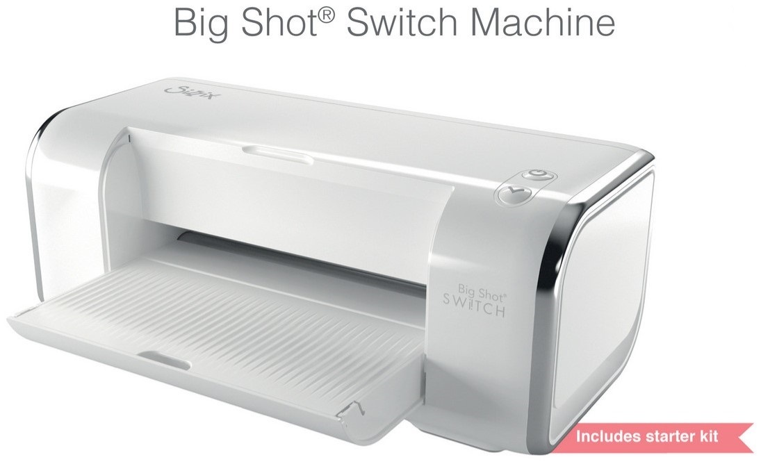 Sizzix Big Shot Switch Plus Starter Kit Electronic Die Cutting Embossing