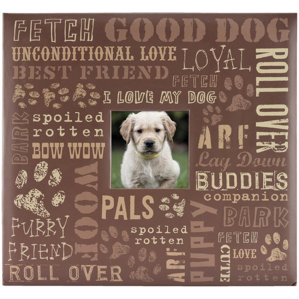 MBI Expressions Post Bound Album W/Window 12"X12" - Dog
