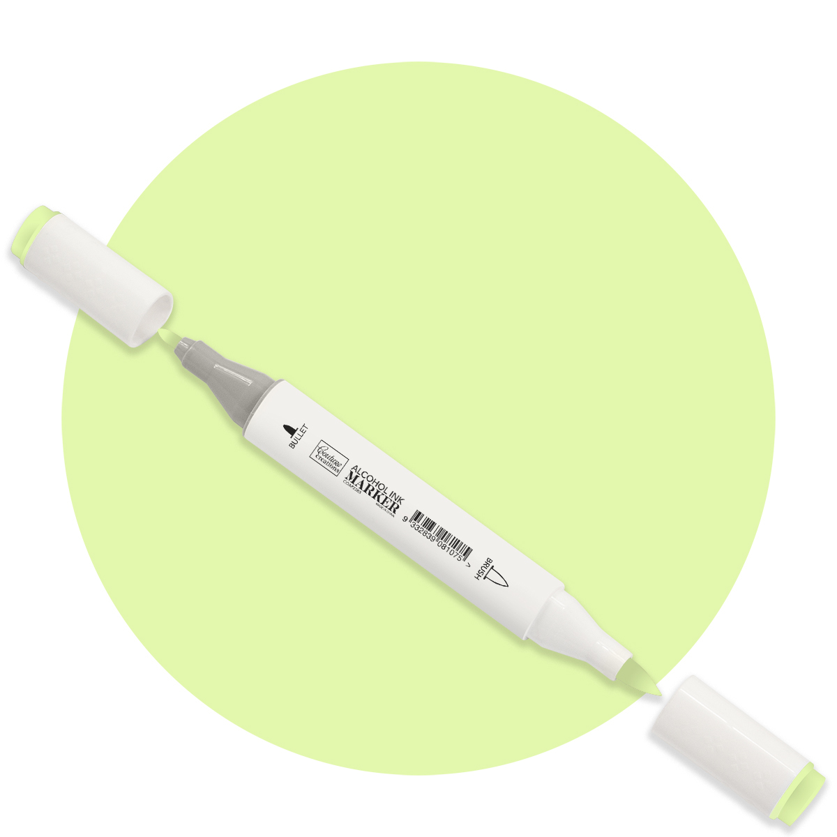 Couture Creations Alcohol Ink Marker Twin Tip Milk Green COAP2283