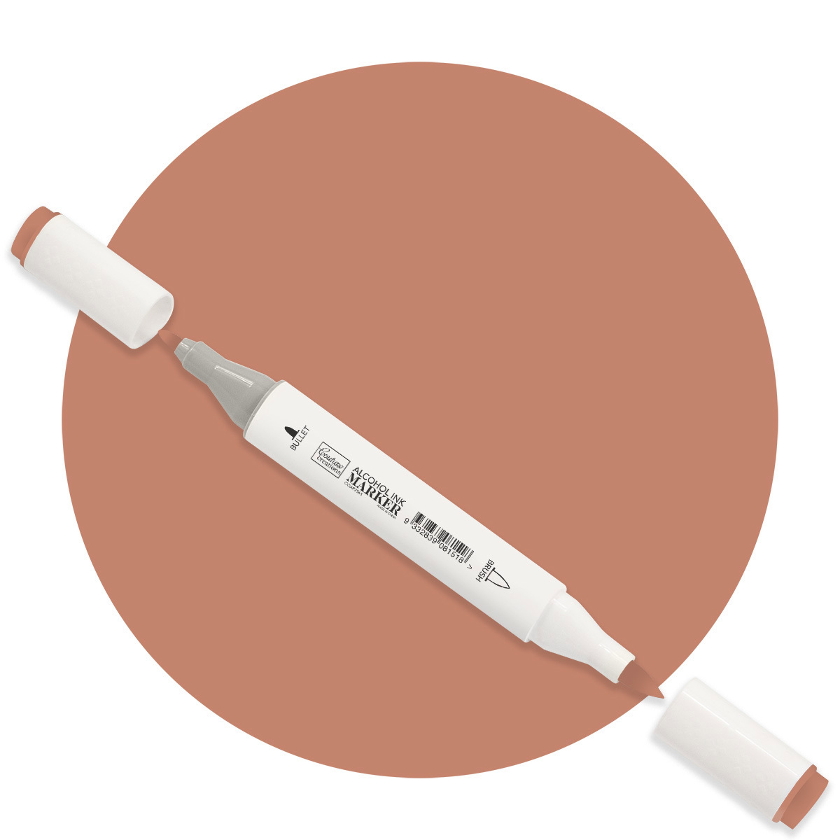 Couture Creations Alcohol Ink Marker Twin Tip Caramel COAP7565