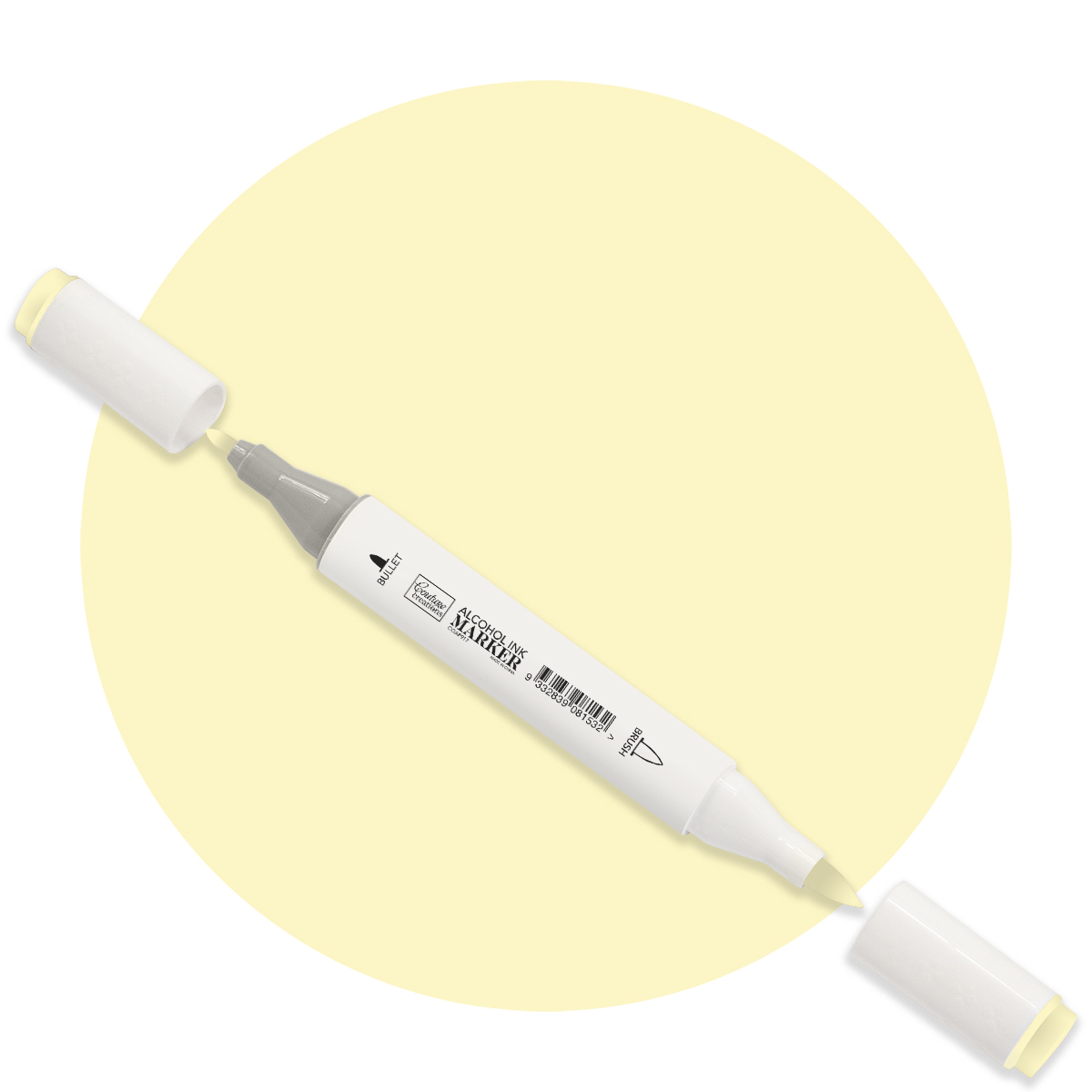 Couture Creations Alcohol Ink Marker Twin Tip Baby Yellow COAP917