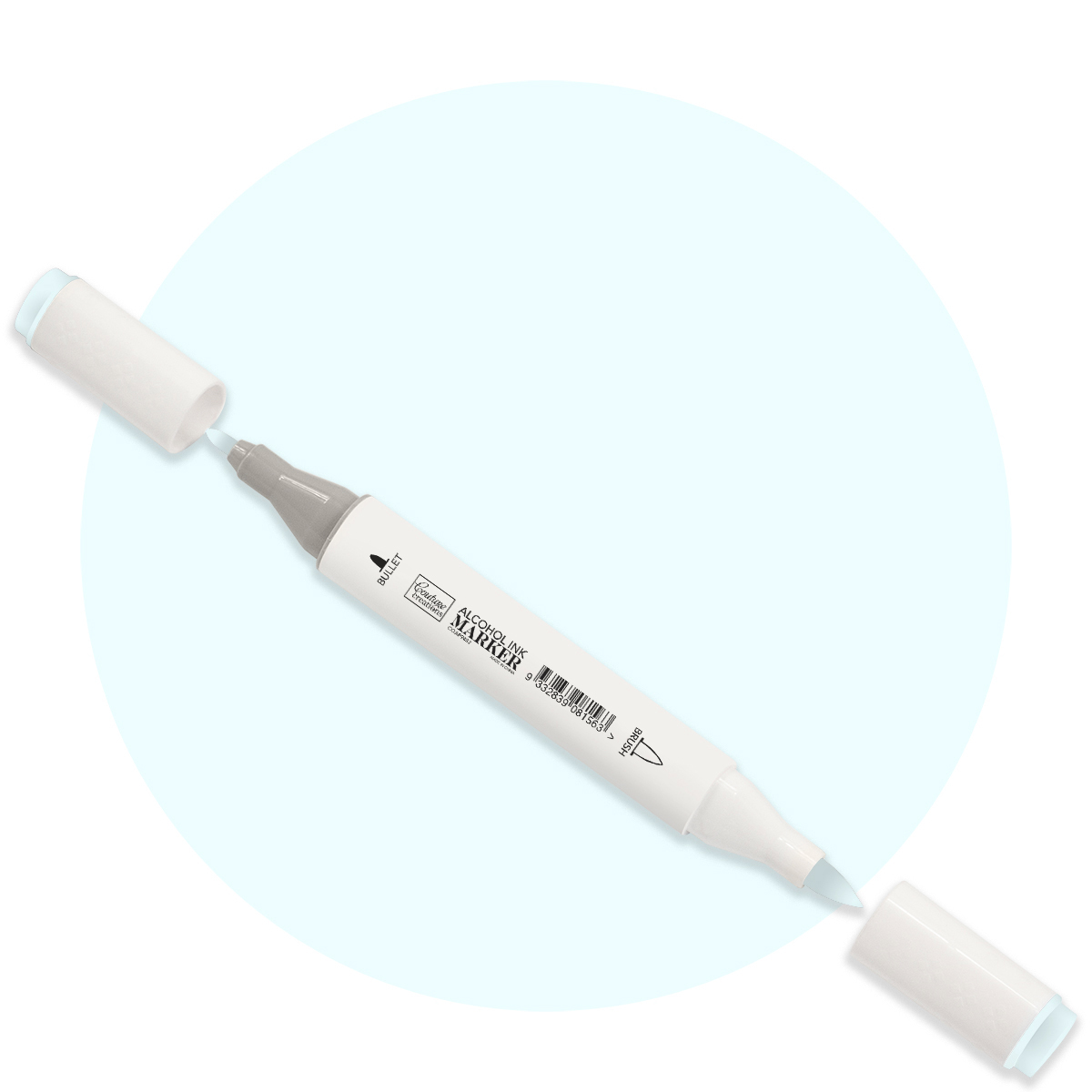 Couture Creations Alcohol Ink Marker Twin Tip Pale Blue COAP9482