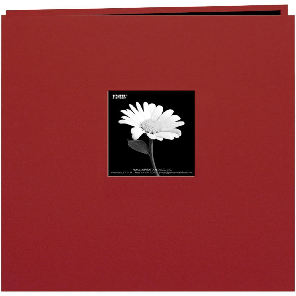 8x8 Scrapbooking Photo Album with Window Burgundy