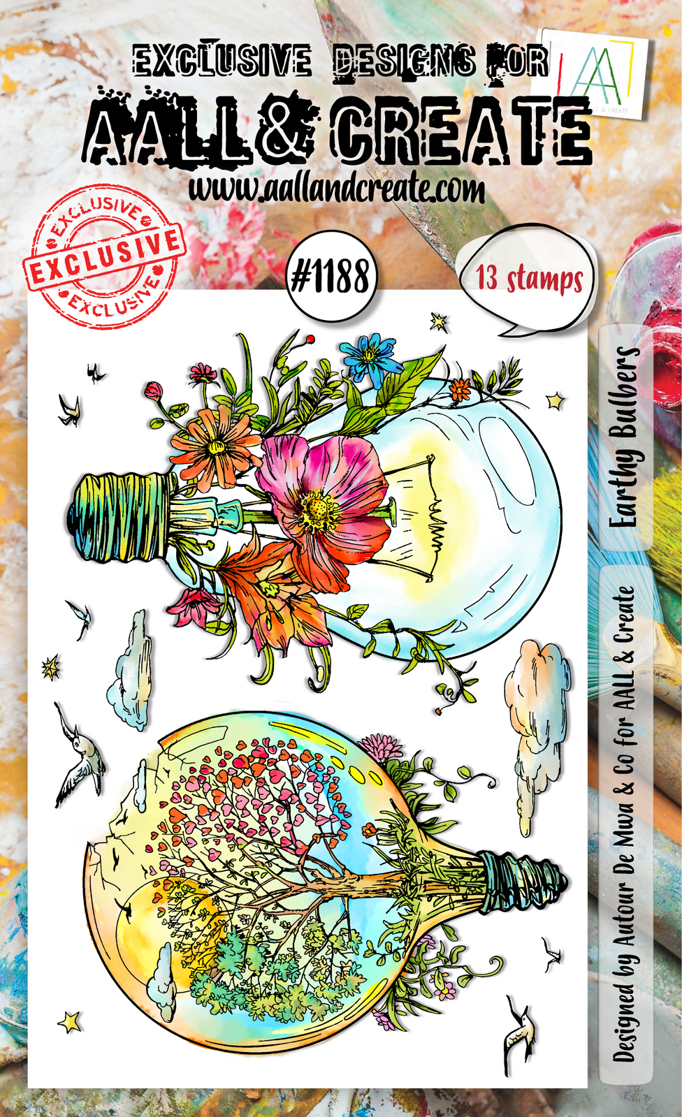 AALL & Create Stamp Set - Earthy Bulbers