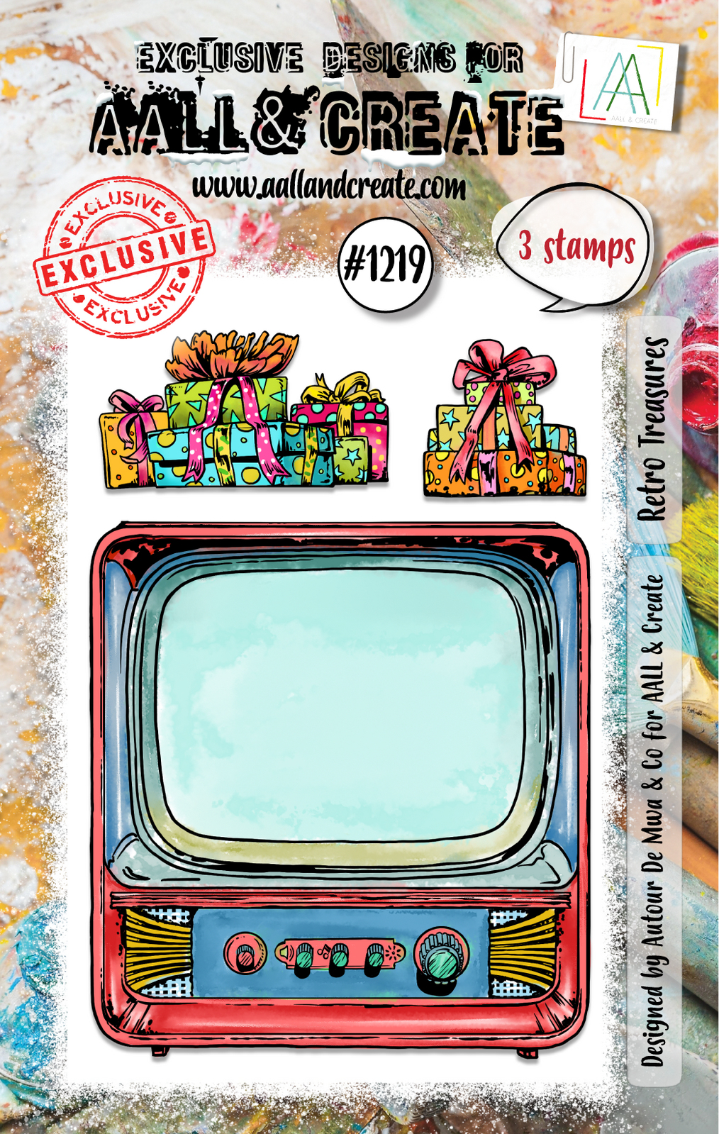 AALL & Create Stamp Set - Retro Treasures