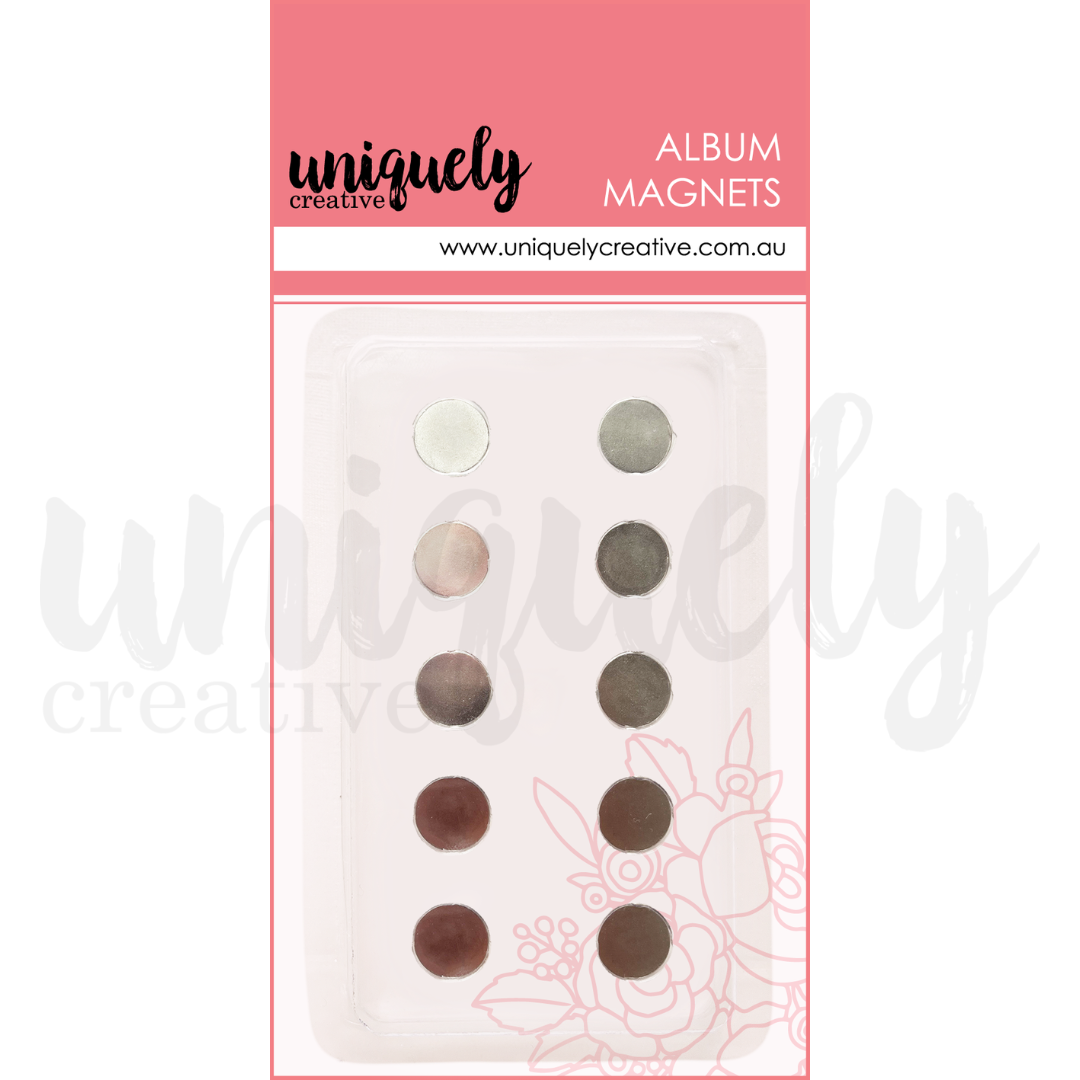 Uniquely Creative 10mm Album Magnets